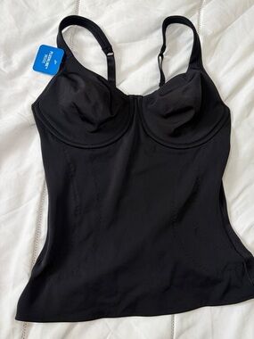 Body Slimmers Nancy Ganz Cami Top 36 B black Shapewear NWT